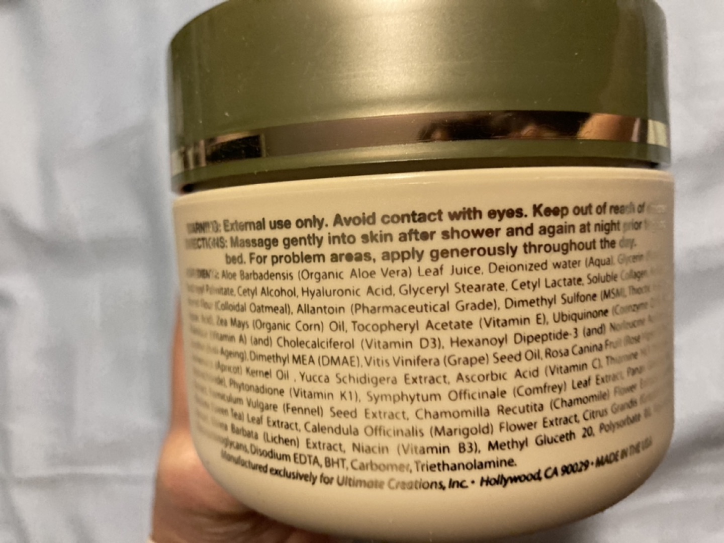 227 g infinite aloe skin care cream ⚽️ image indicator(5)