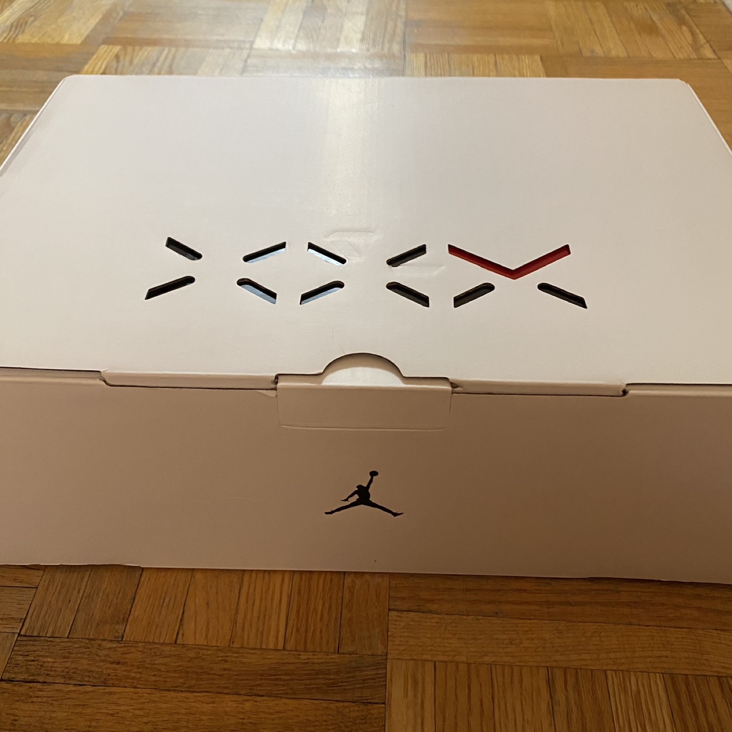 Air Jordan XXXV Fire Red (Icy sole) basketball shoes image indicator(5)