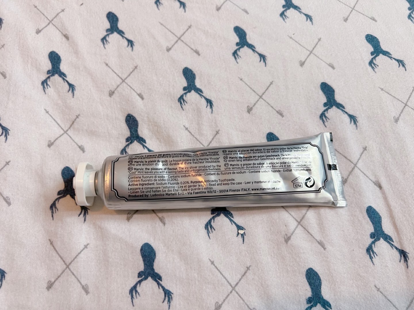 Marvis Toothpaste 85ml Whitening Mint Brand New image indicator(2)