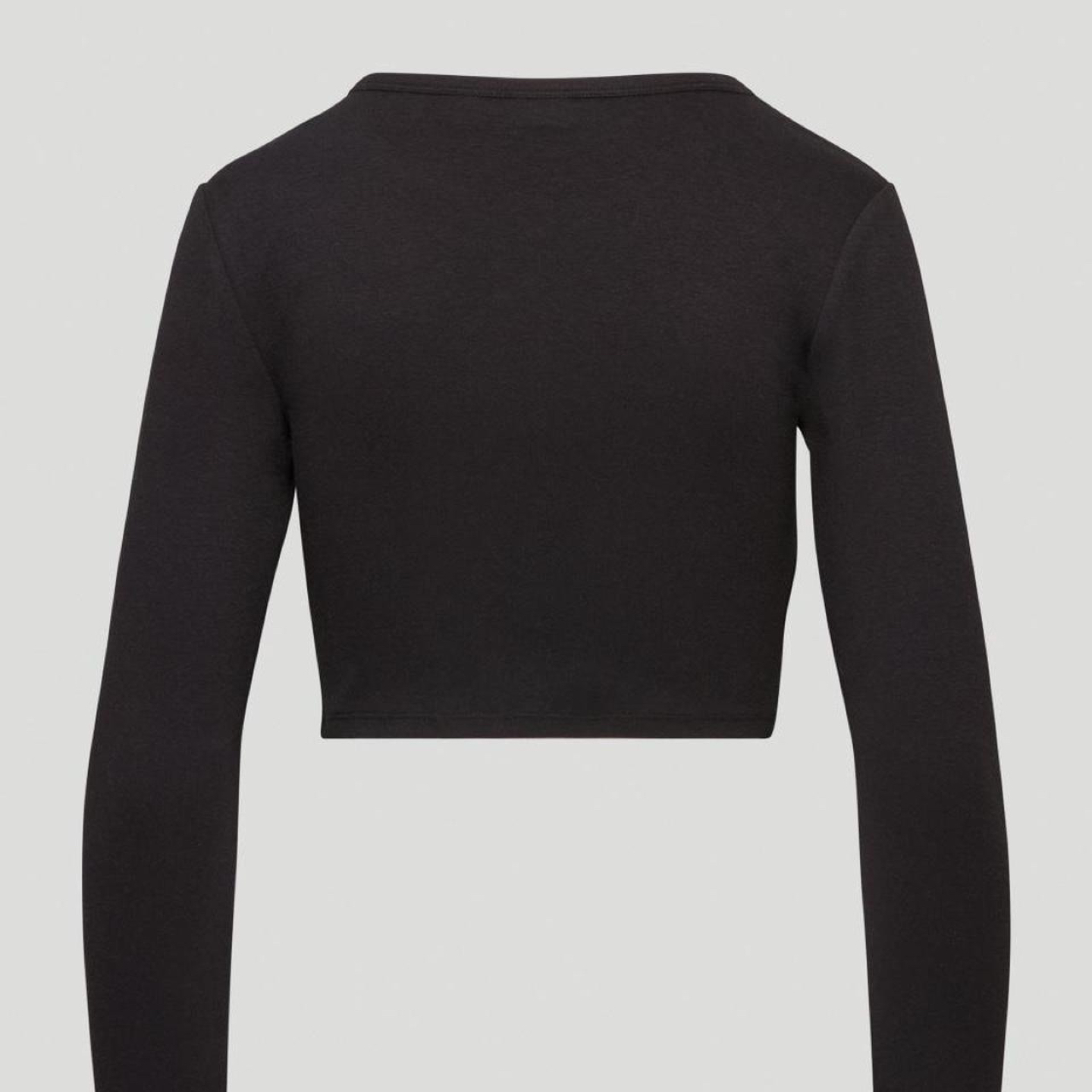 Aritzia Sunday Best Apple Long Sleeve Top In Black Size XS - photo 2
