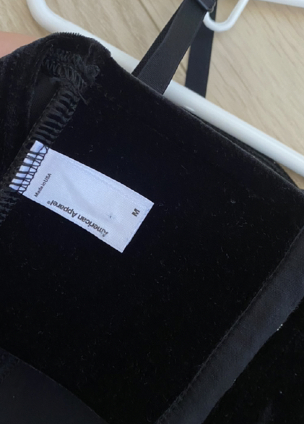 NEW* American apparel* Velvet Top ⚽️ image indicator(3)