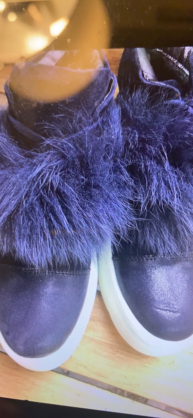 Natural leather and fur winter boots - photo 5