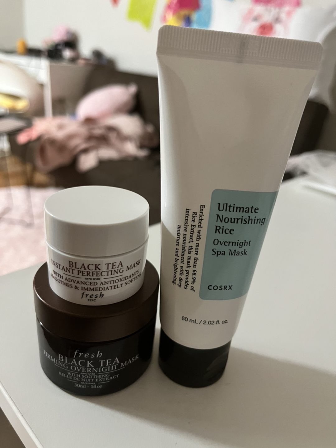 mask pack (fresh, cosrx)