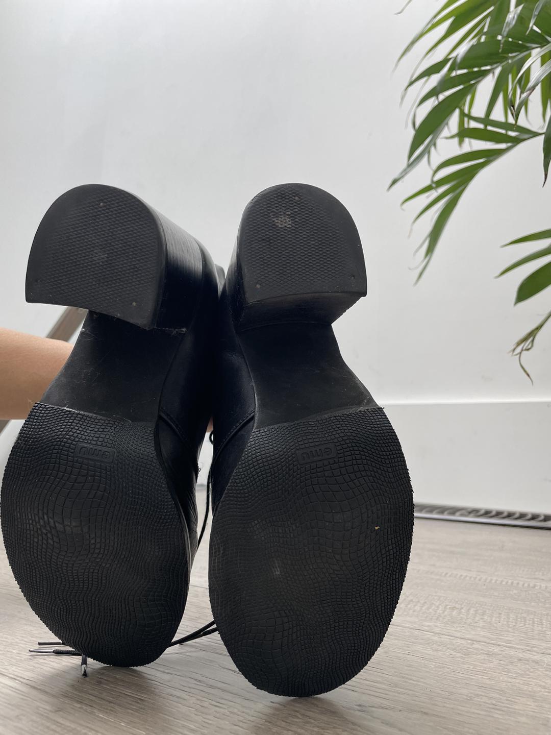 Black Leather Ankle Boots - photo 2