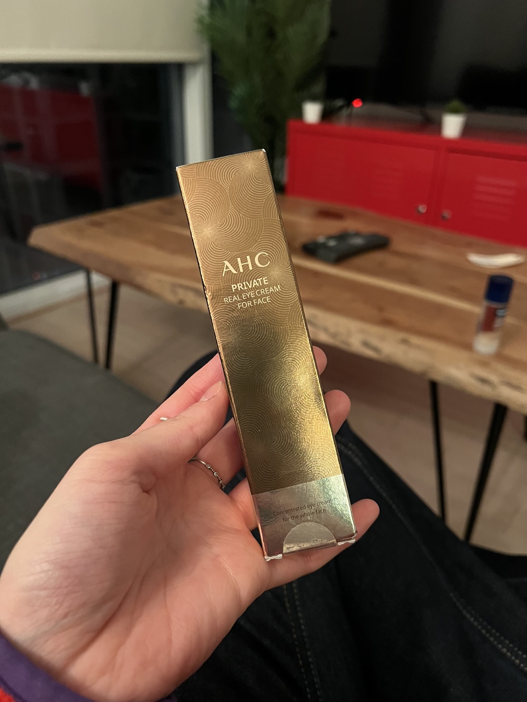 [KOREAN EYECREAM] AHC REAL EYECREAM for FACE 30ml🧚‍♀️