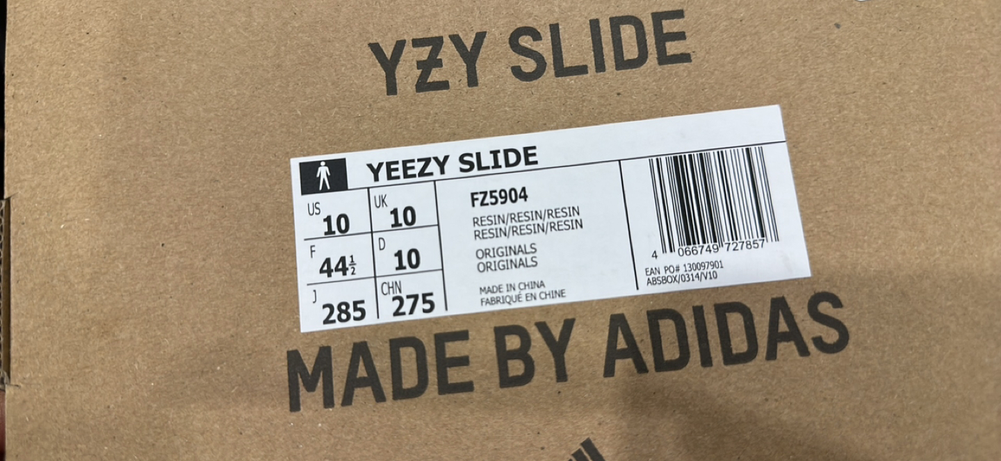 Yeezy Slides Resin men size 10 - photo 3