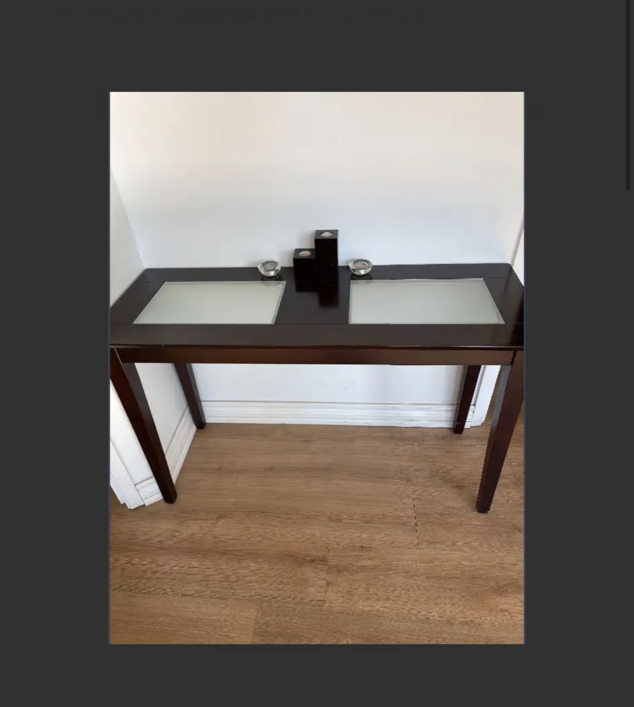 Sofa or hall table