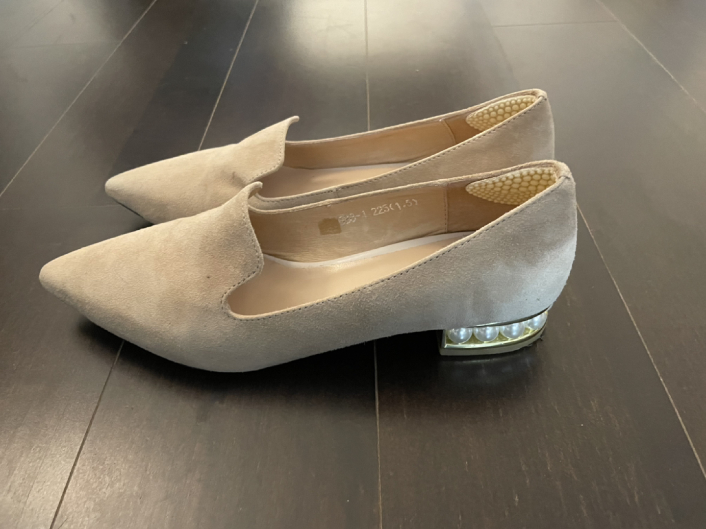 Pearl Detail Loafer Size 5