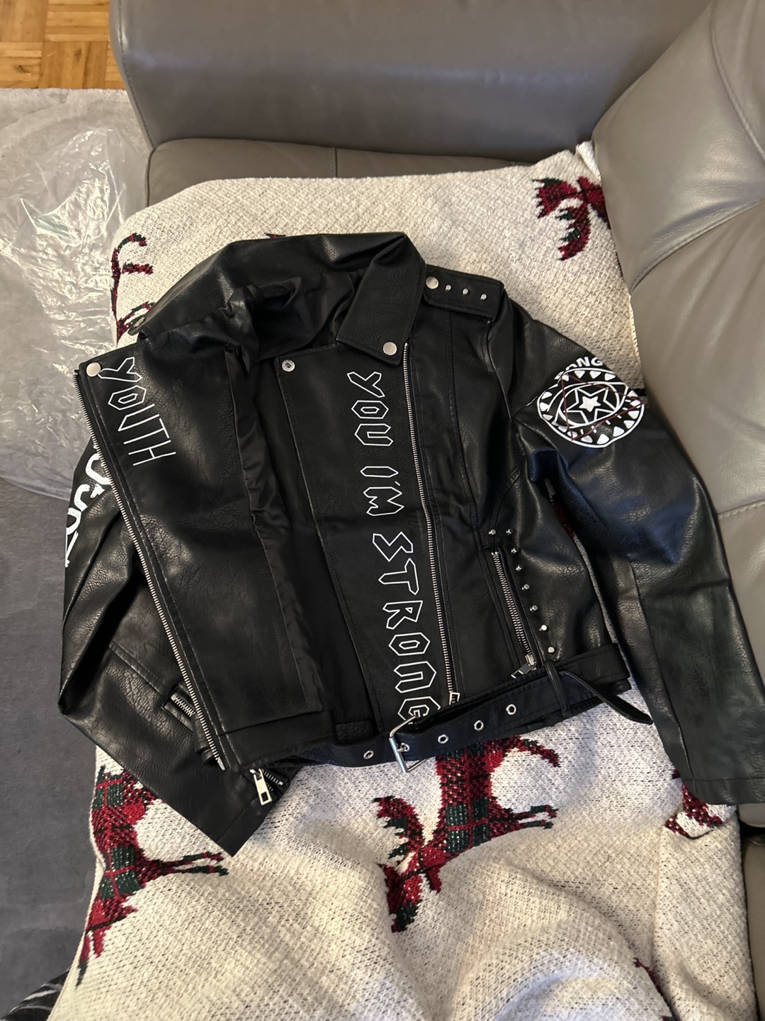 Fo-leather jacket - photo 4