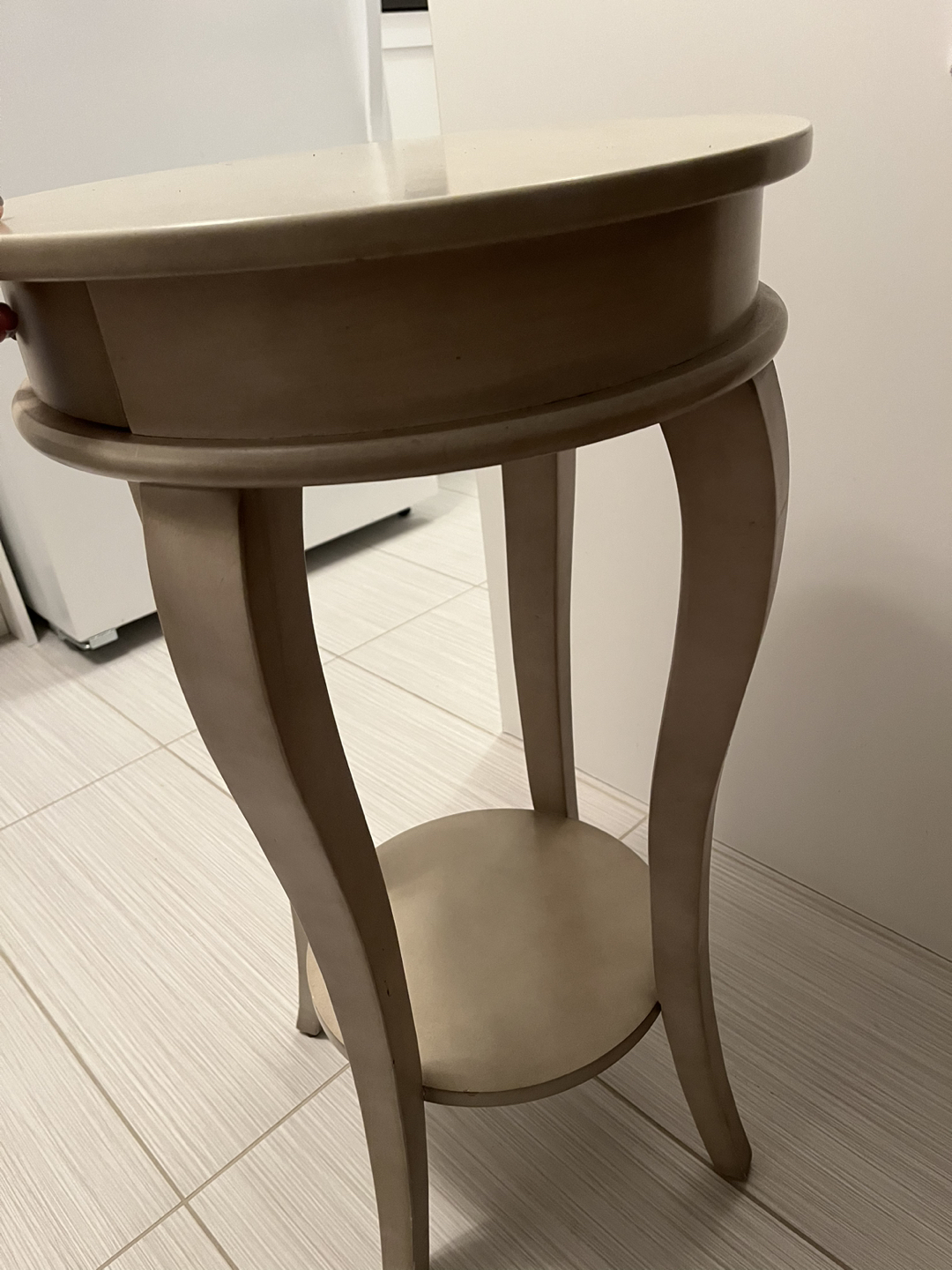 Wooden Table With Storage - photo 2