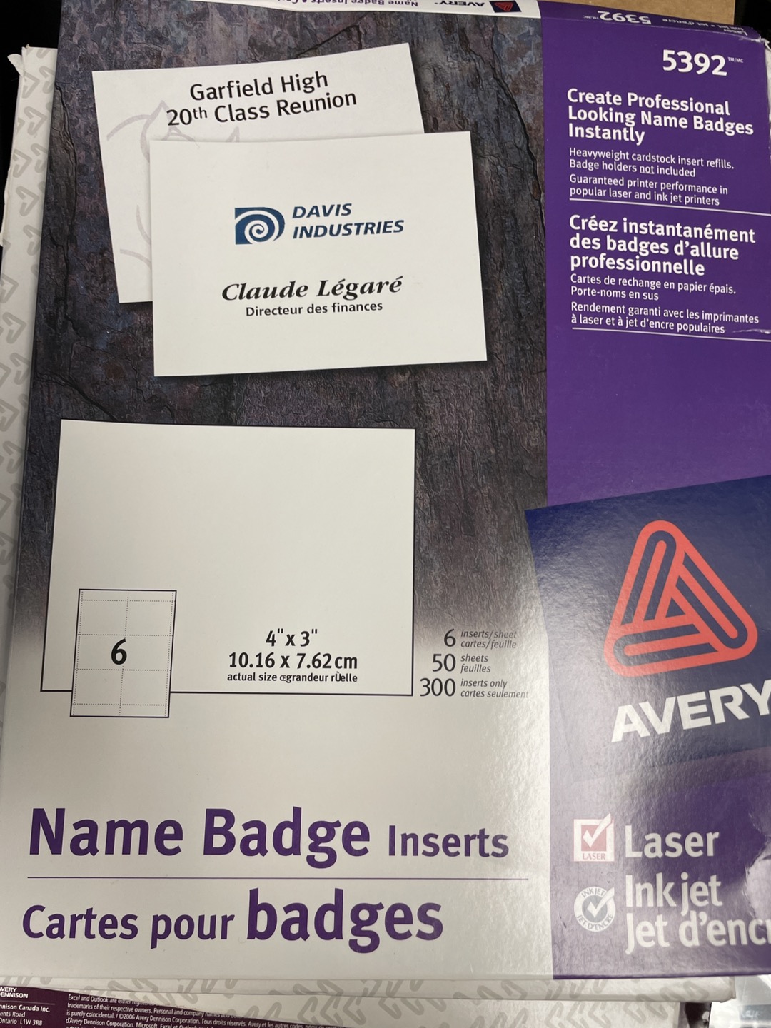 name badge for printer cheap only $2 thumbnail