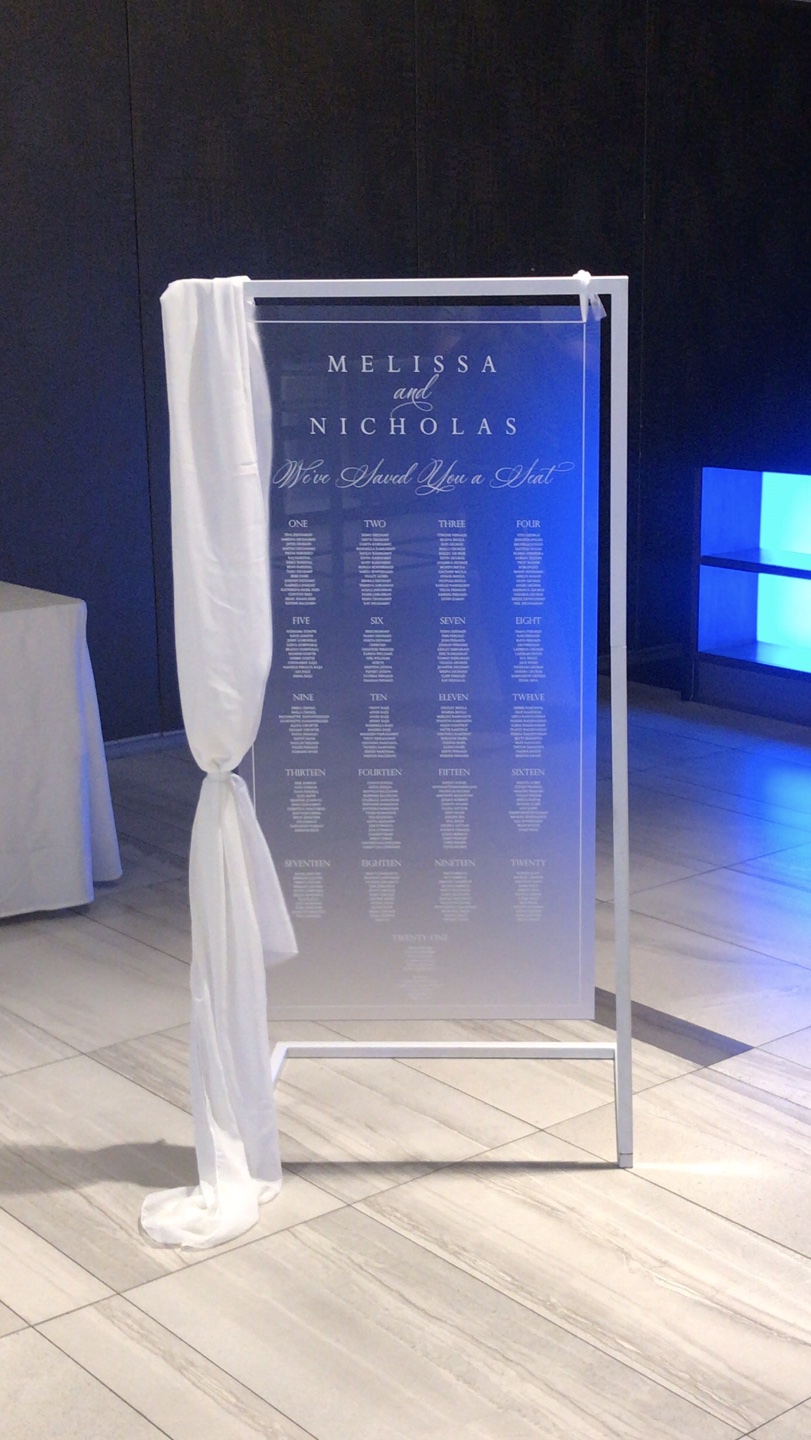 MUST SELL: WEDDING DECOR / SIGN STAND