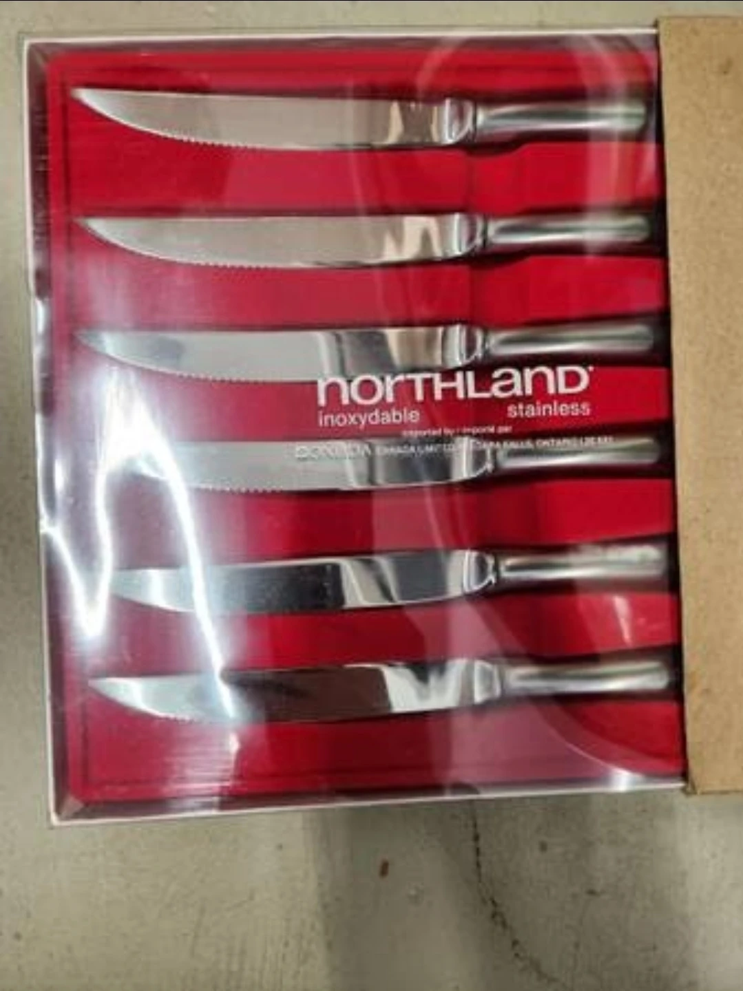 Oneida Northland Stainless Steel Steak Knives thumbnail