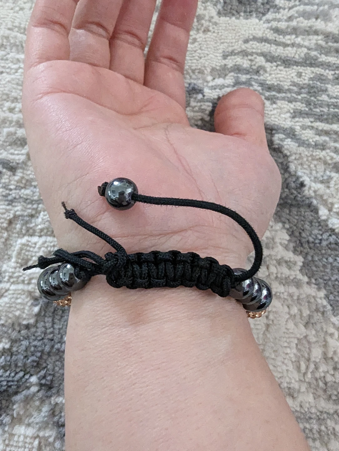 Shambella Rock Bracelets Blue or Salmon Pink image indicator(6)