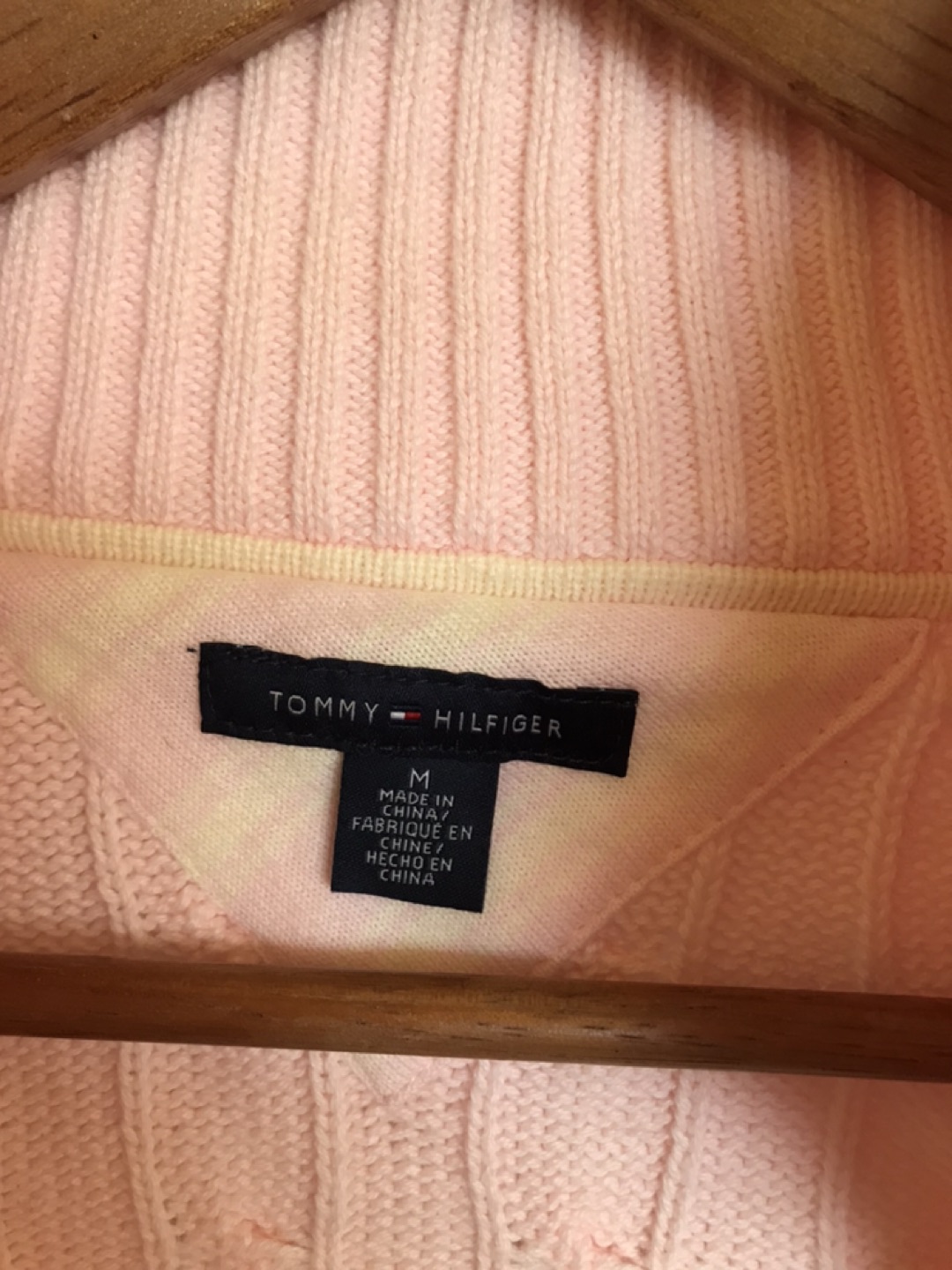 Tommy Hilfiger Pink Sweater - M image indicator(3)