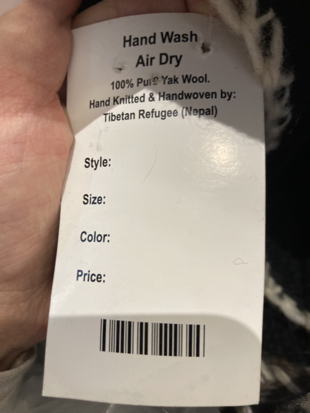 4 brand new hand made yak wool winter hats image indicator(2)