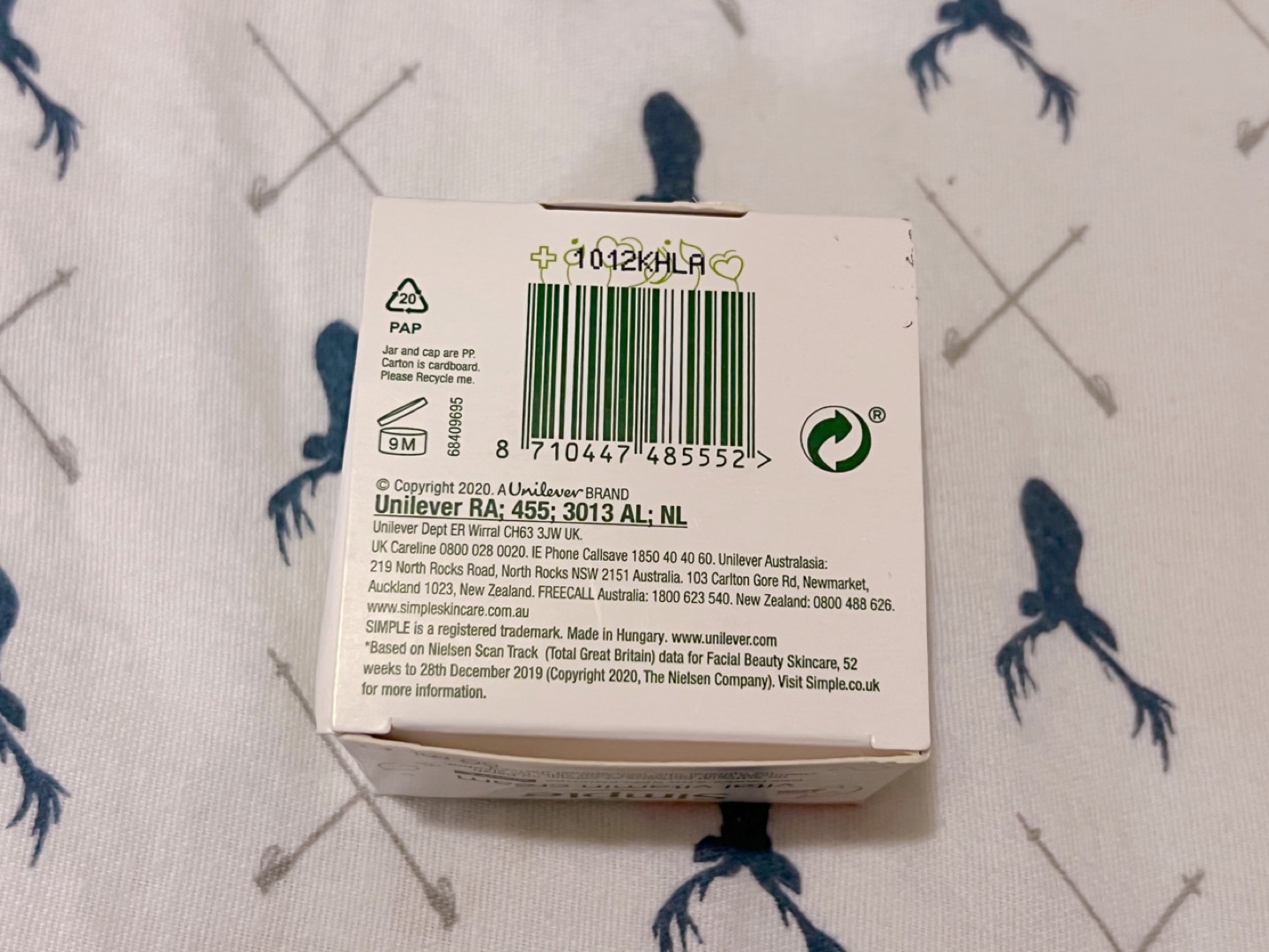 Simple Vitamin  Night Cream 50ml Brand New ⚽️ image indicator(3)