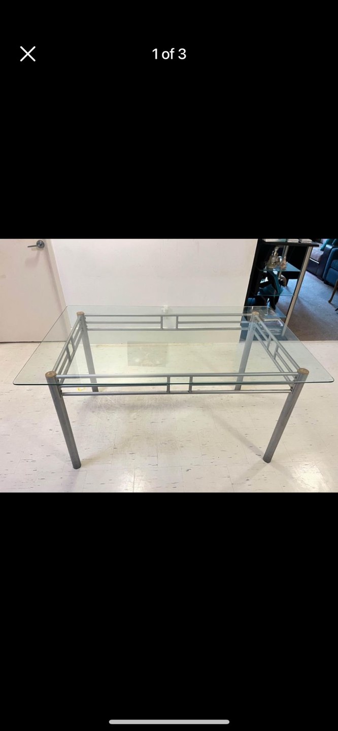 Glass dinning table - photo 3