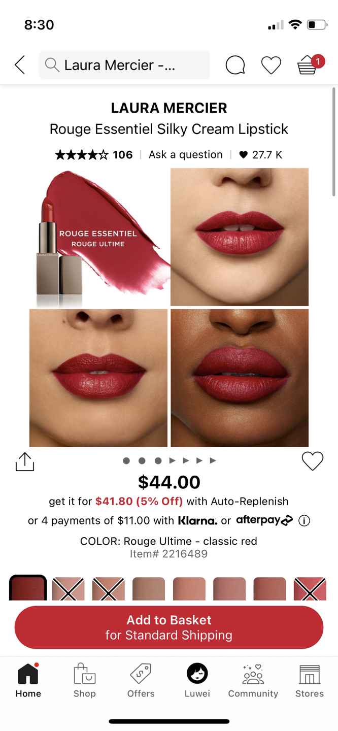 Laura Mercier Lip Stick mini - photo 3