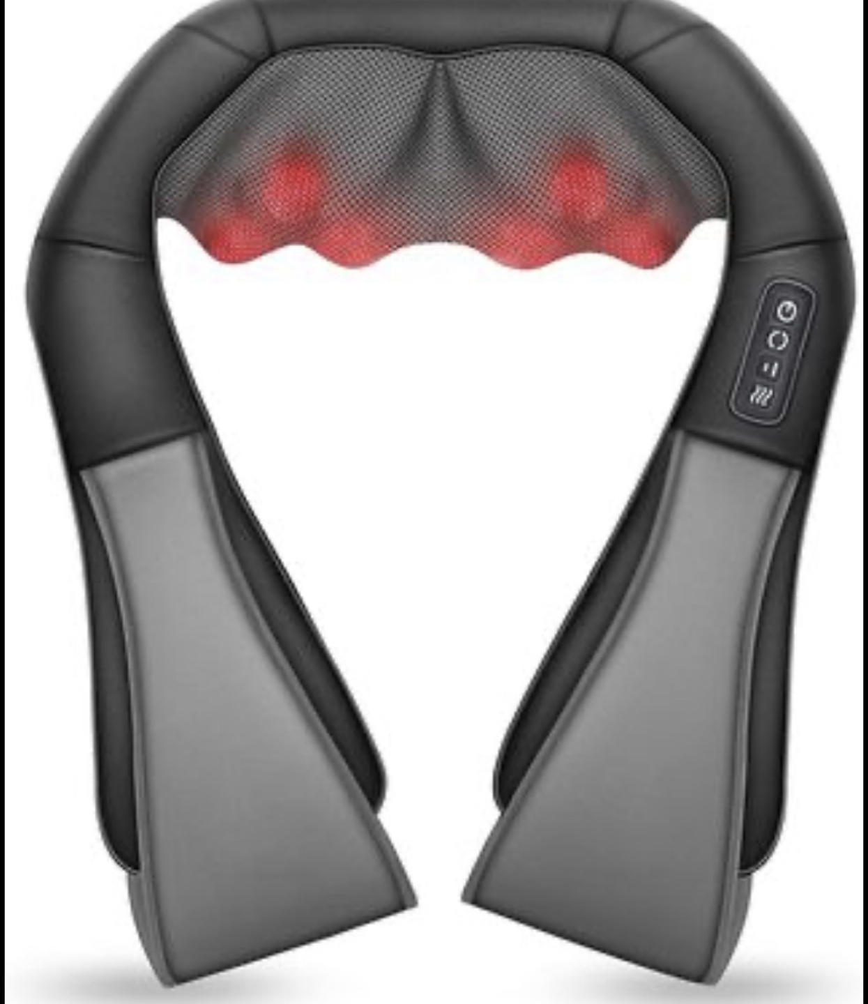 Shiatsu neck back massager