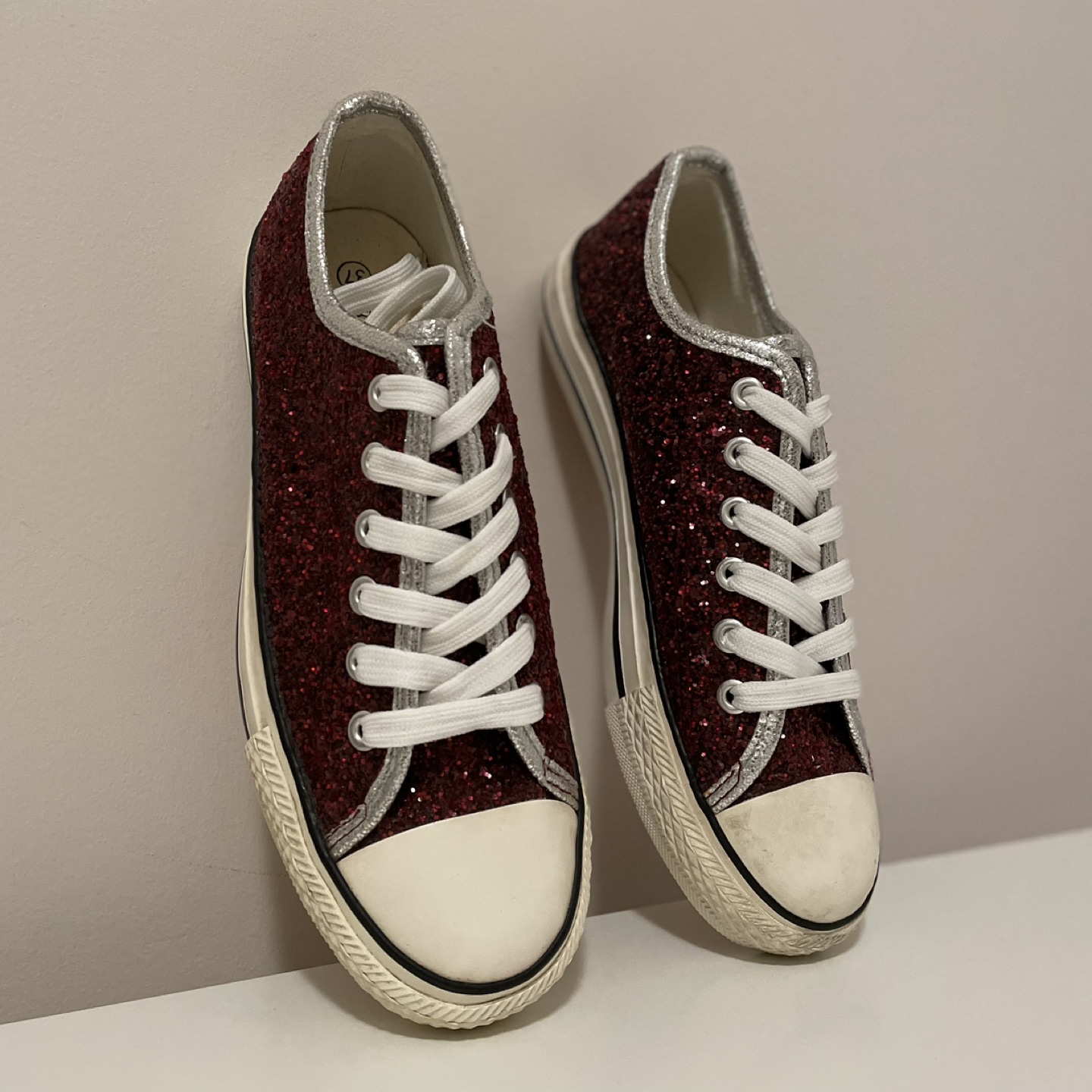 Red Glitter Shoes - photo 3