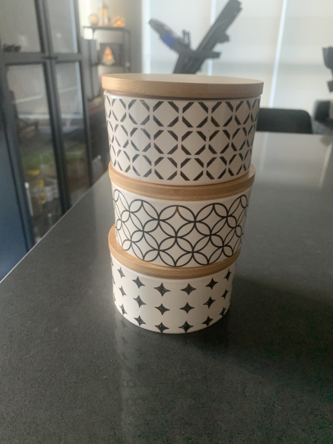 Set of 3 ceramic containers thumbnail