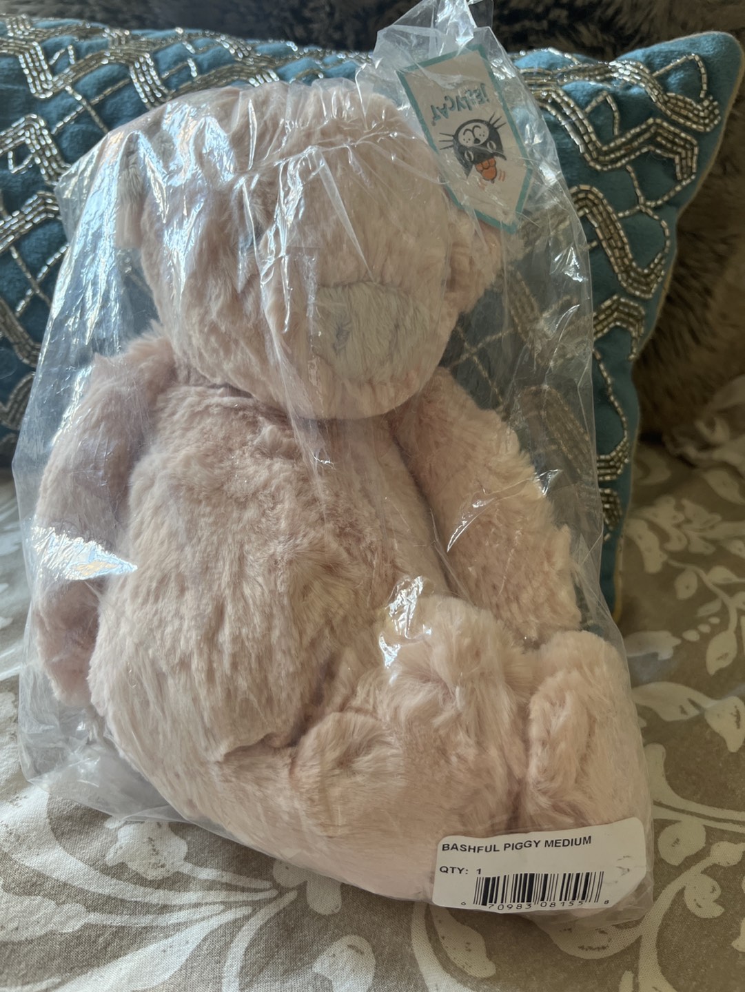 Jellycat Medium Bashful Pig⚽️ - photo 2