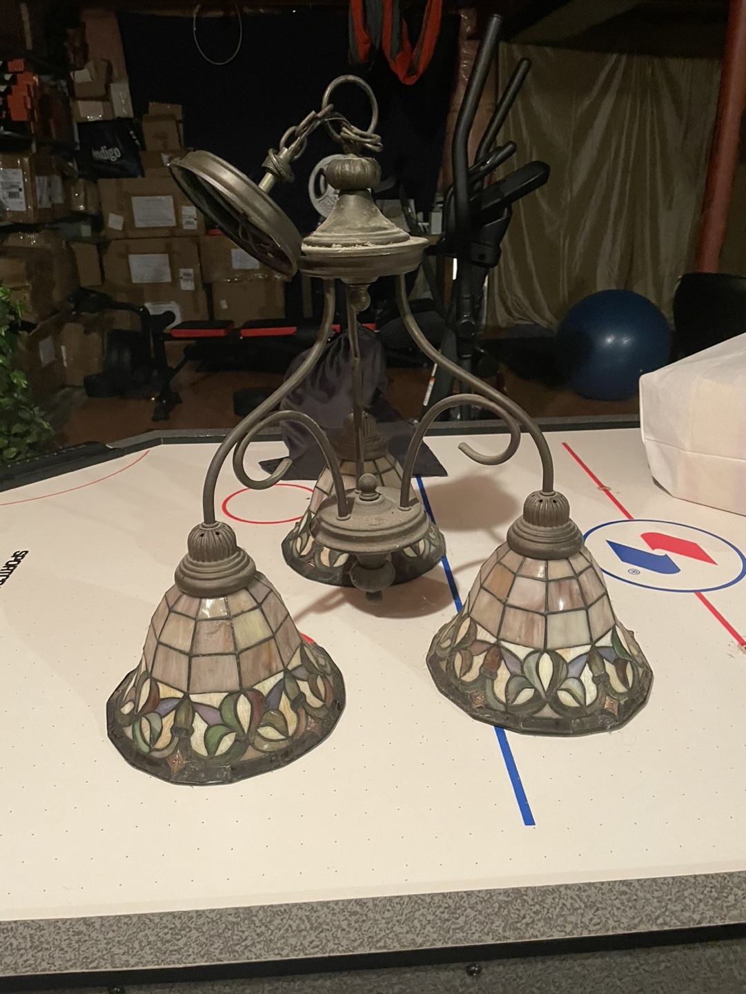 Chandelier style light #freecycle