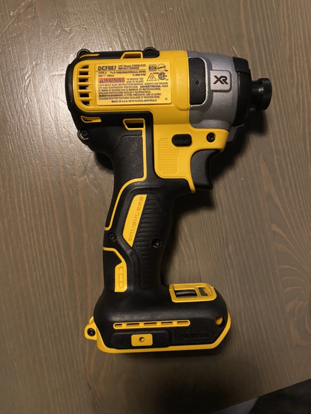 DEWALT 20V MAX XR  Impact Driver