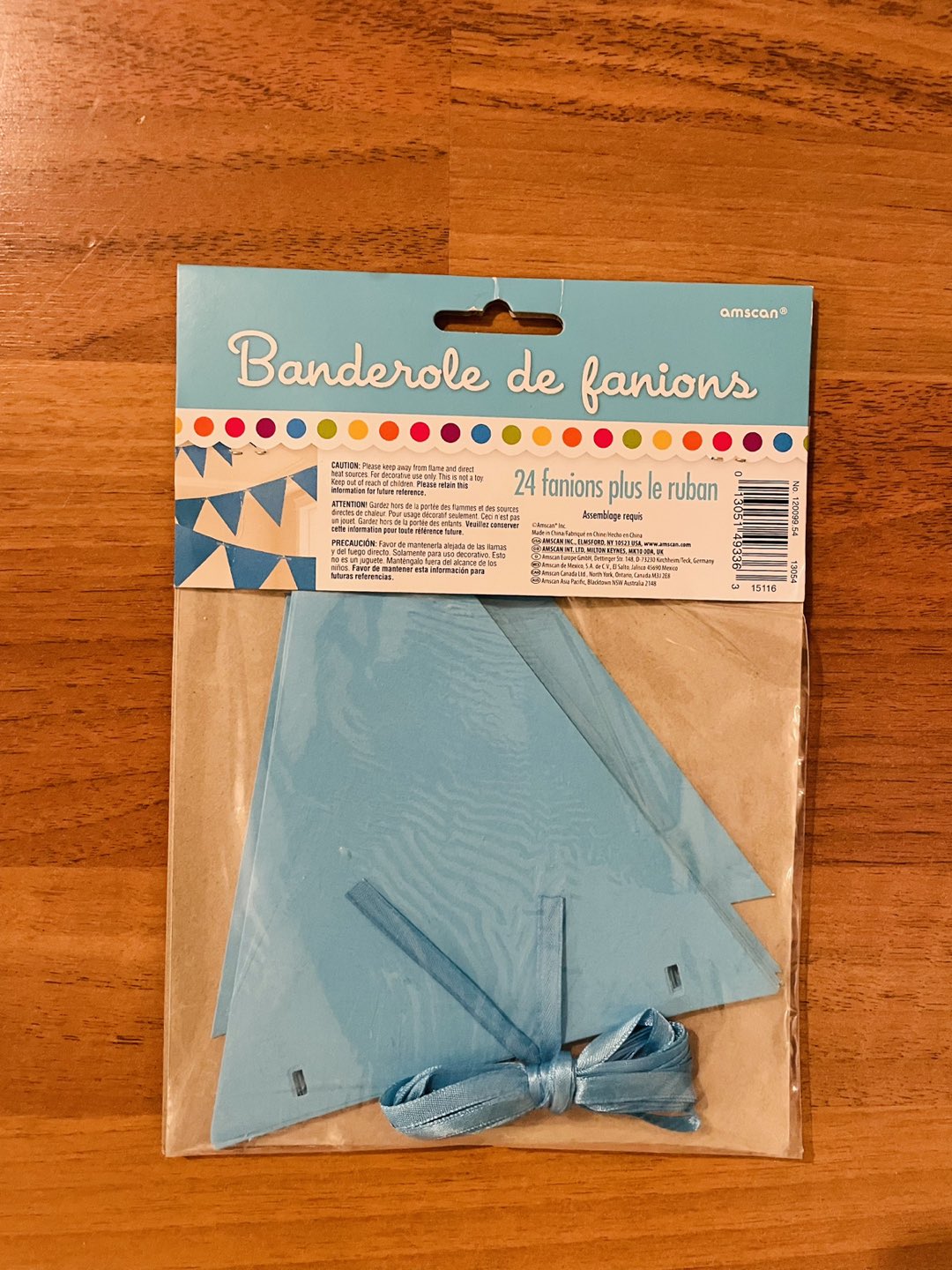 Pennant Banner in a aqua blue #freecycle thumbnail