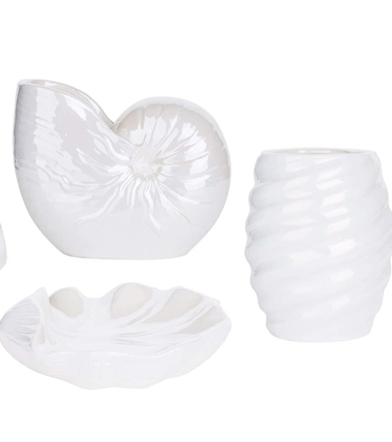 Seashore Bathroom Accessories Set for free
