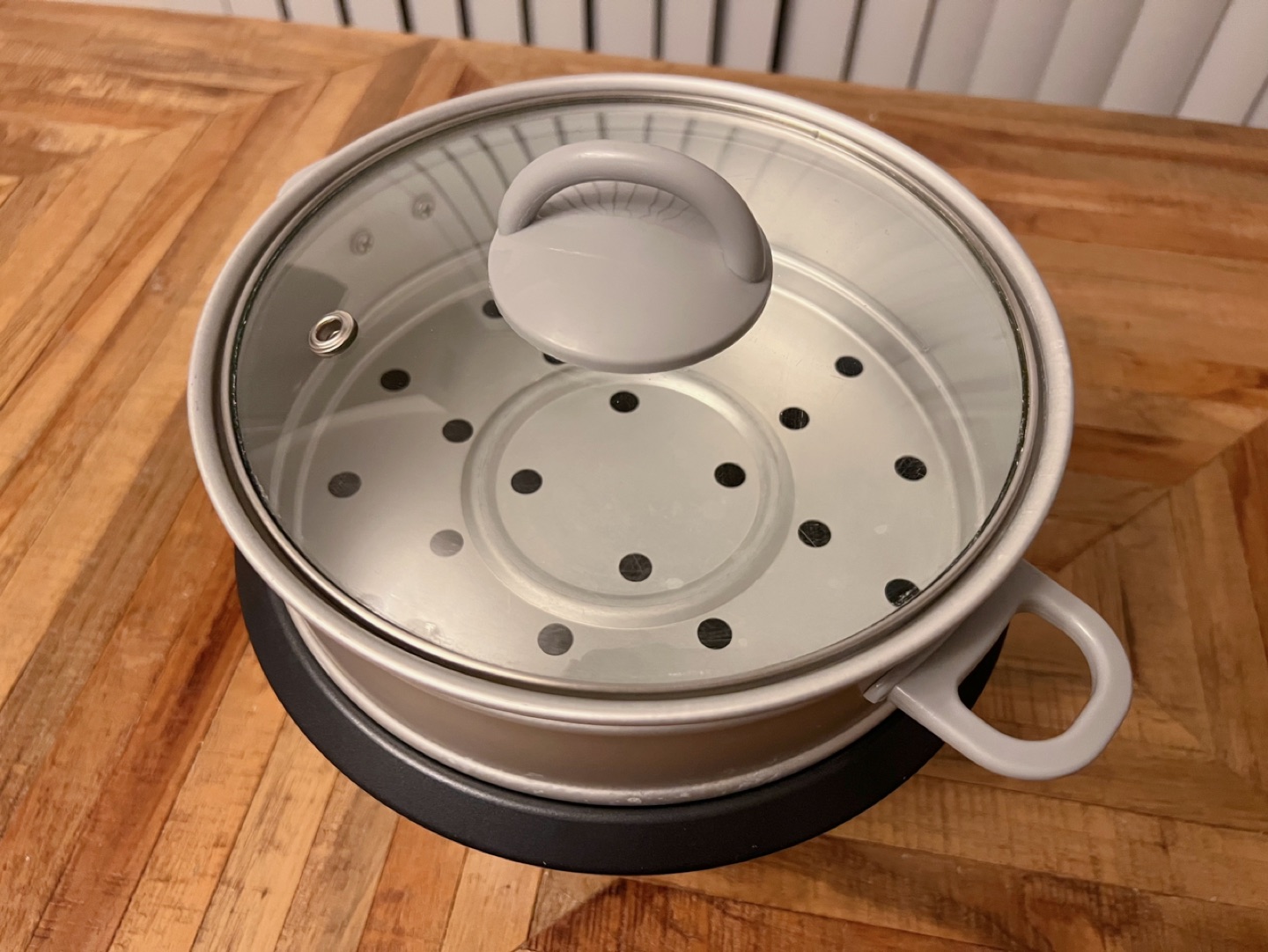 Steam Tray with Lid+free non stick inner pot for rice cooker