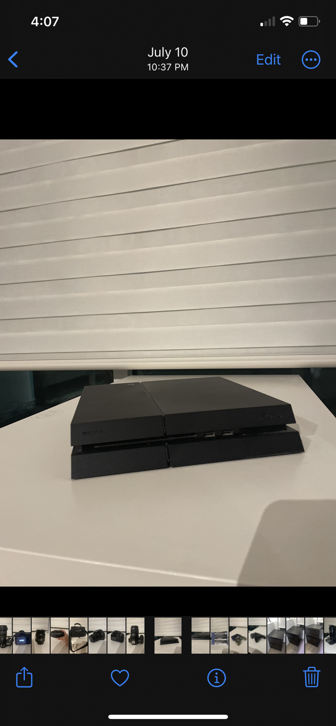 PS4 — Including controllers and games - photo 2