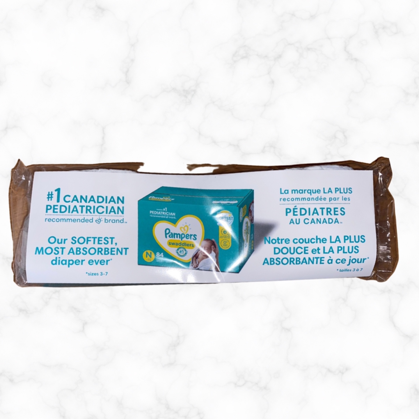 PAMPERS Newborn Diapers #freecycle thumbnail