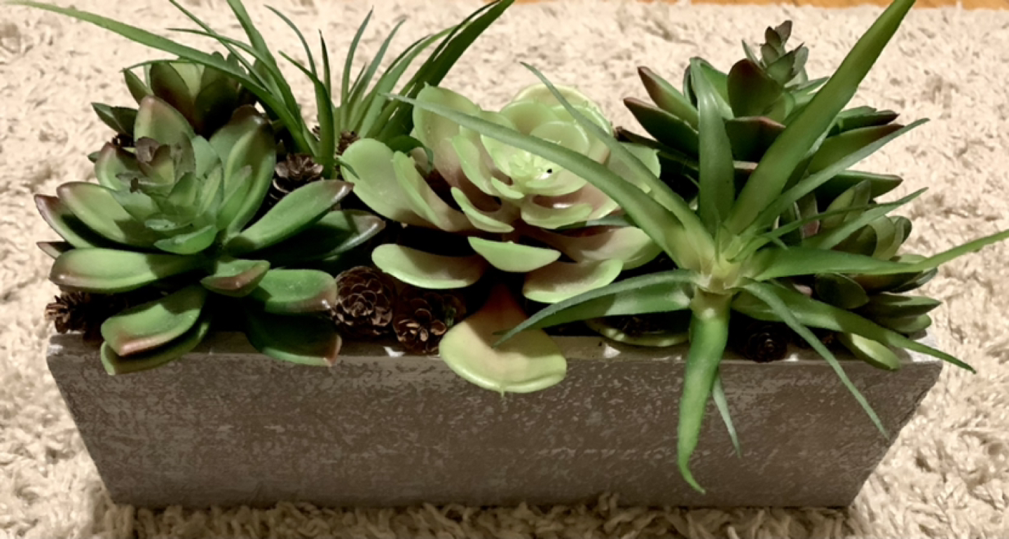 Artificial potted plant, indoor or outdoor