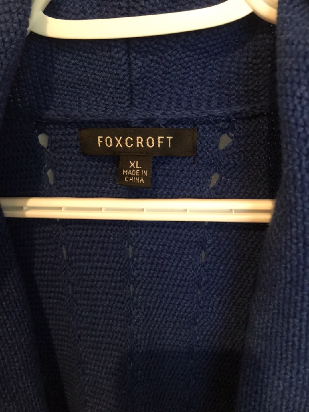 XL Blue Cardigan image indicator(3)