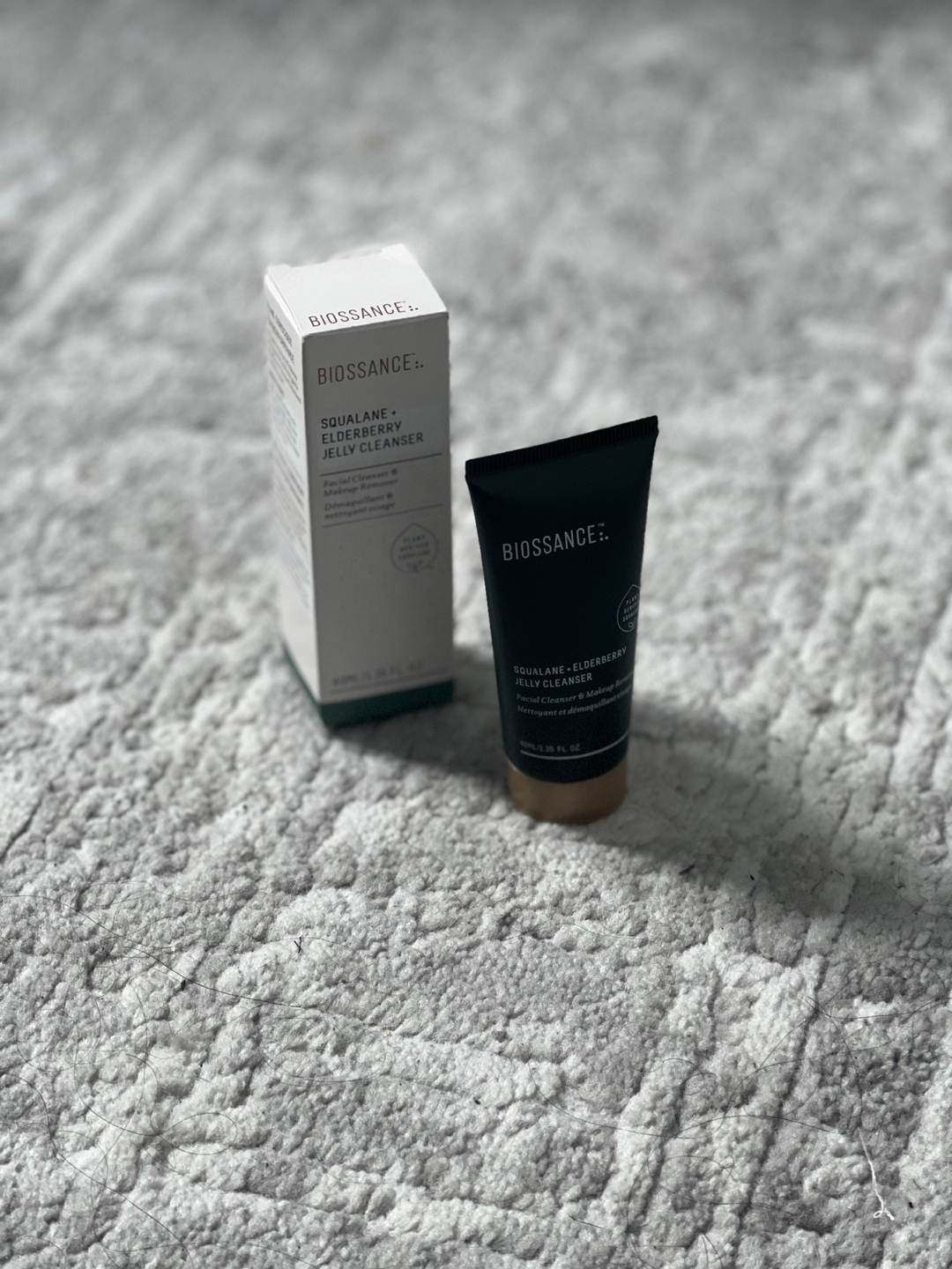 Biossance squalane + elderberry jelly cleanser unopened