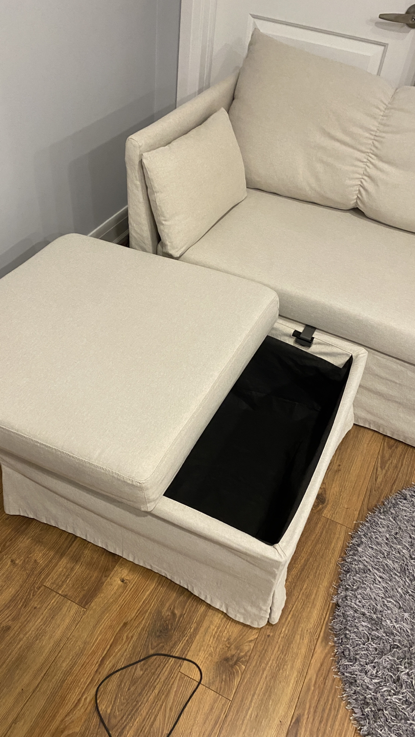 IKEA 3 seat sofa sandbacken - photo 2