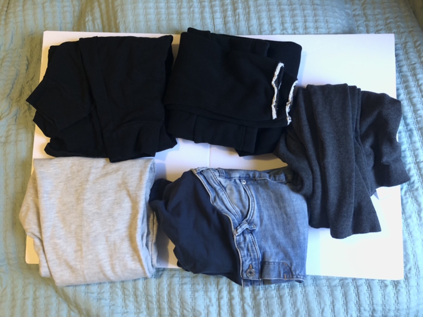 Maternity Black Fleece Leggings, Maternity Winter Pants - photo 3