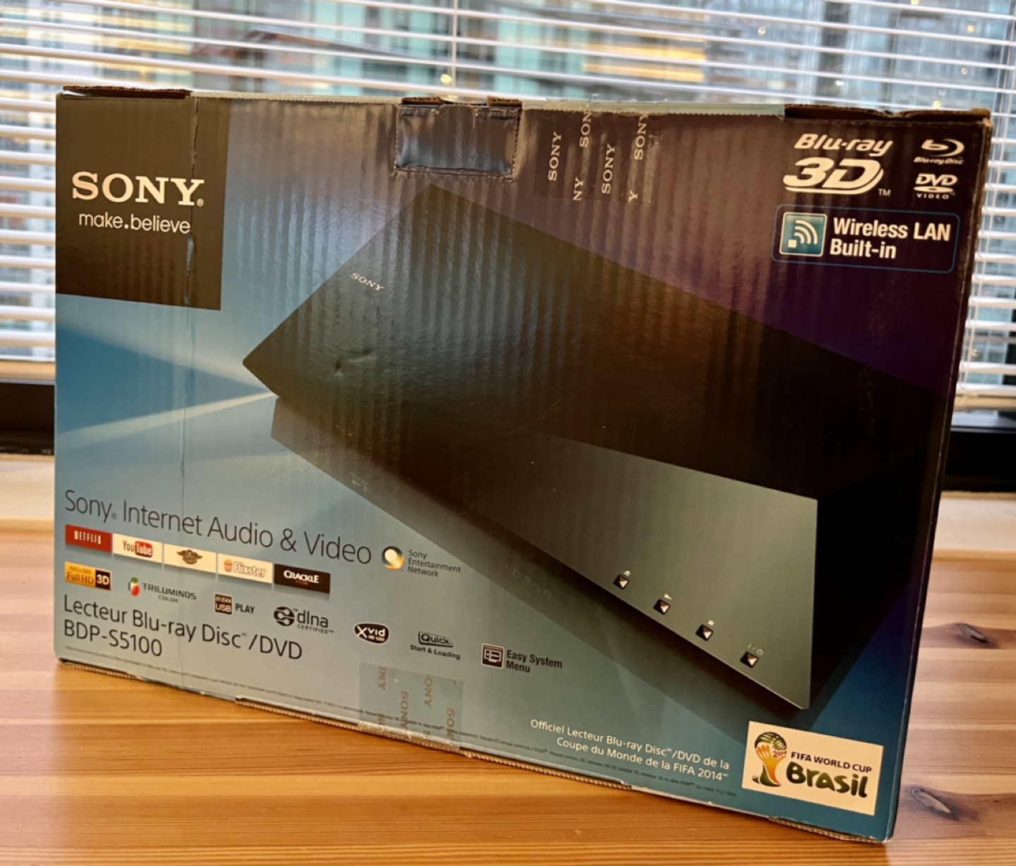Sony 3D Blu-ray Player with Wifi BDP-S5100