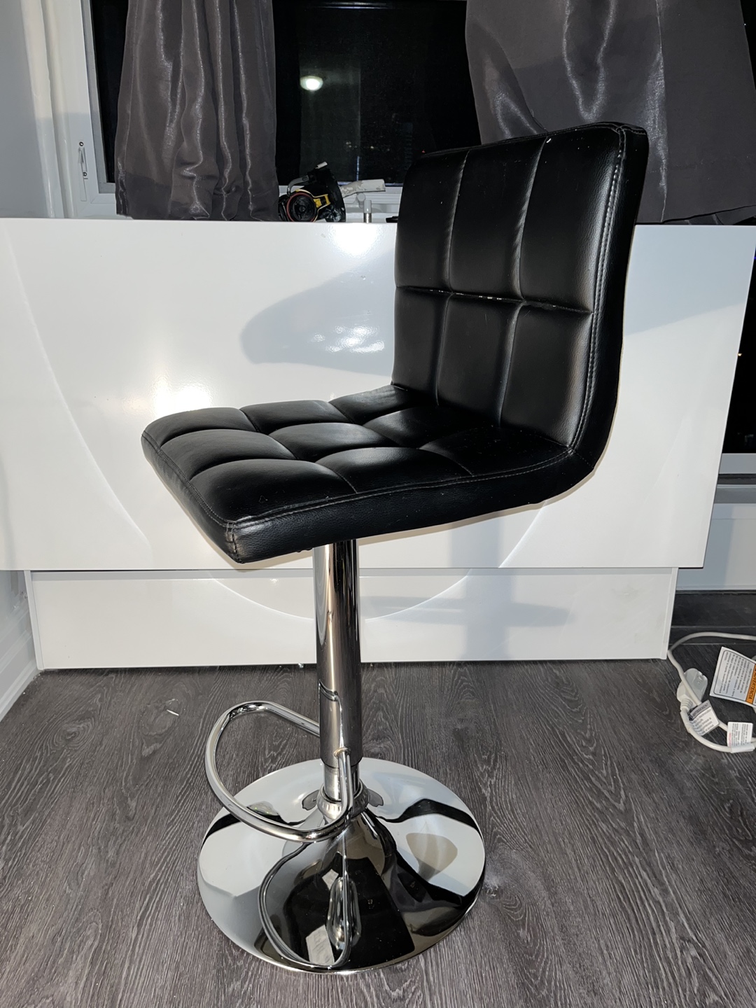 Black Bar Stool image indicator(2)