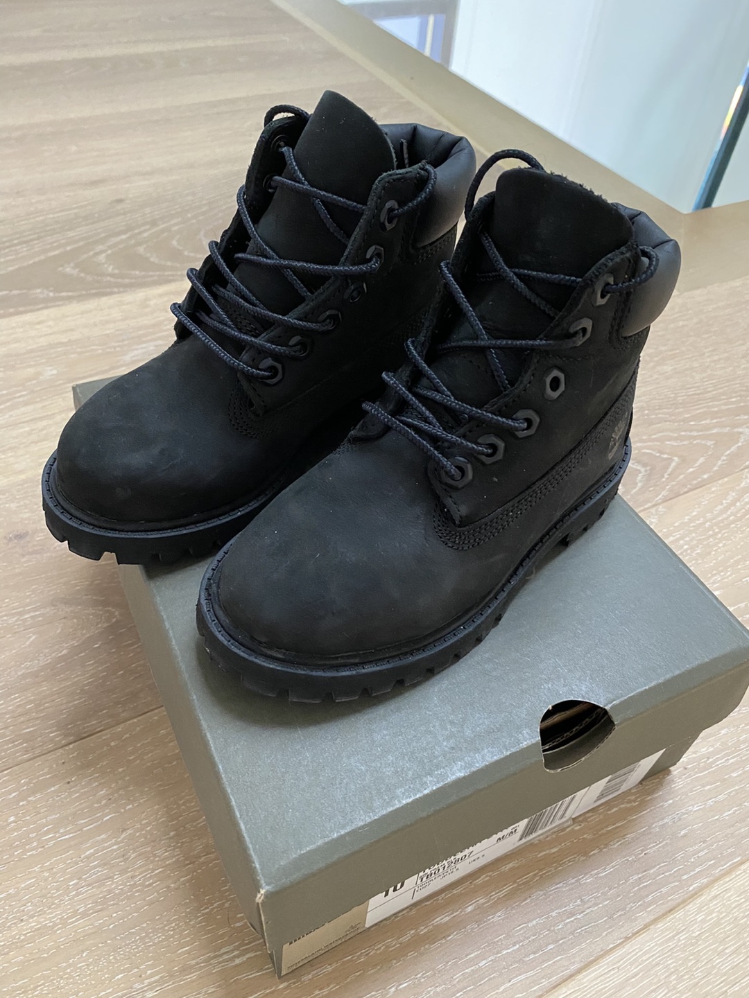 Kids winter boot Authentic Timberland 6” premium black with box thumbnail