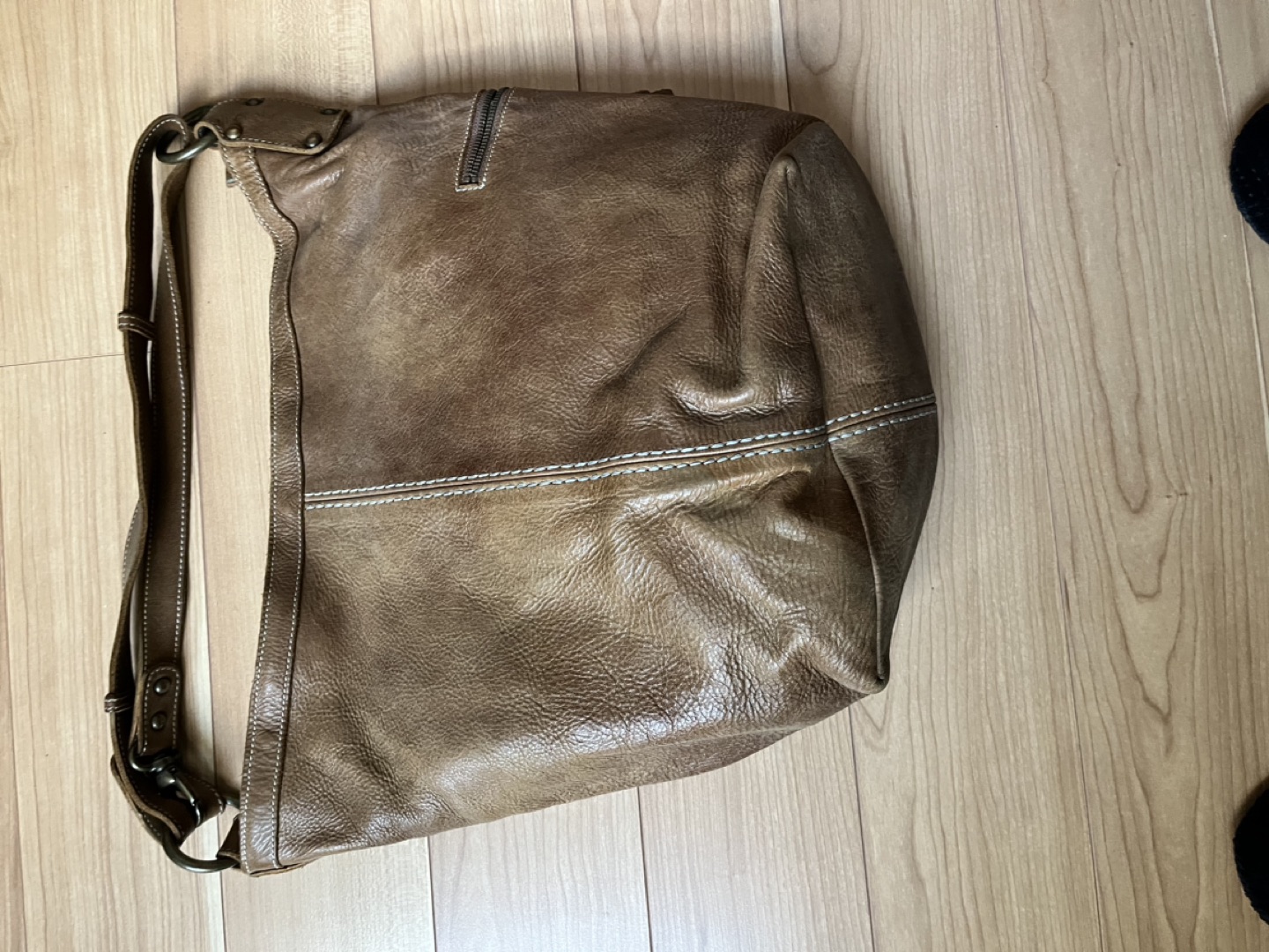 Roots Leather Saddle Bag - photo 2