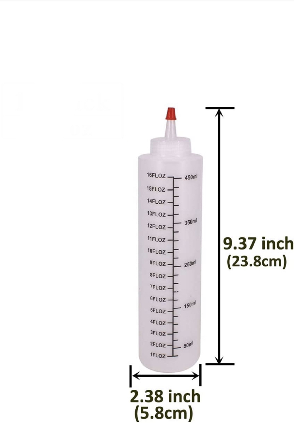 8 Squeeze Bottles 16oz - photo 3