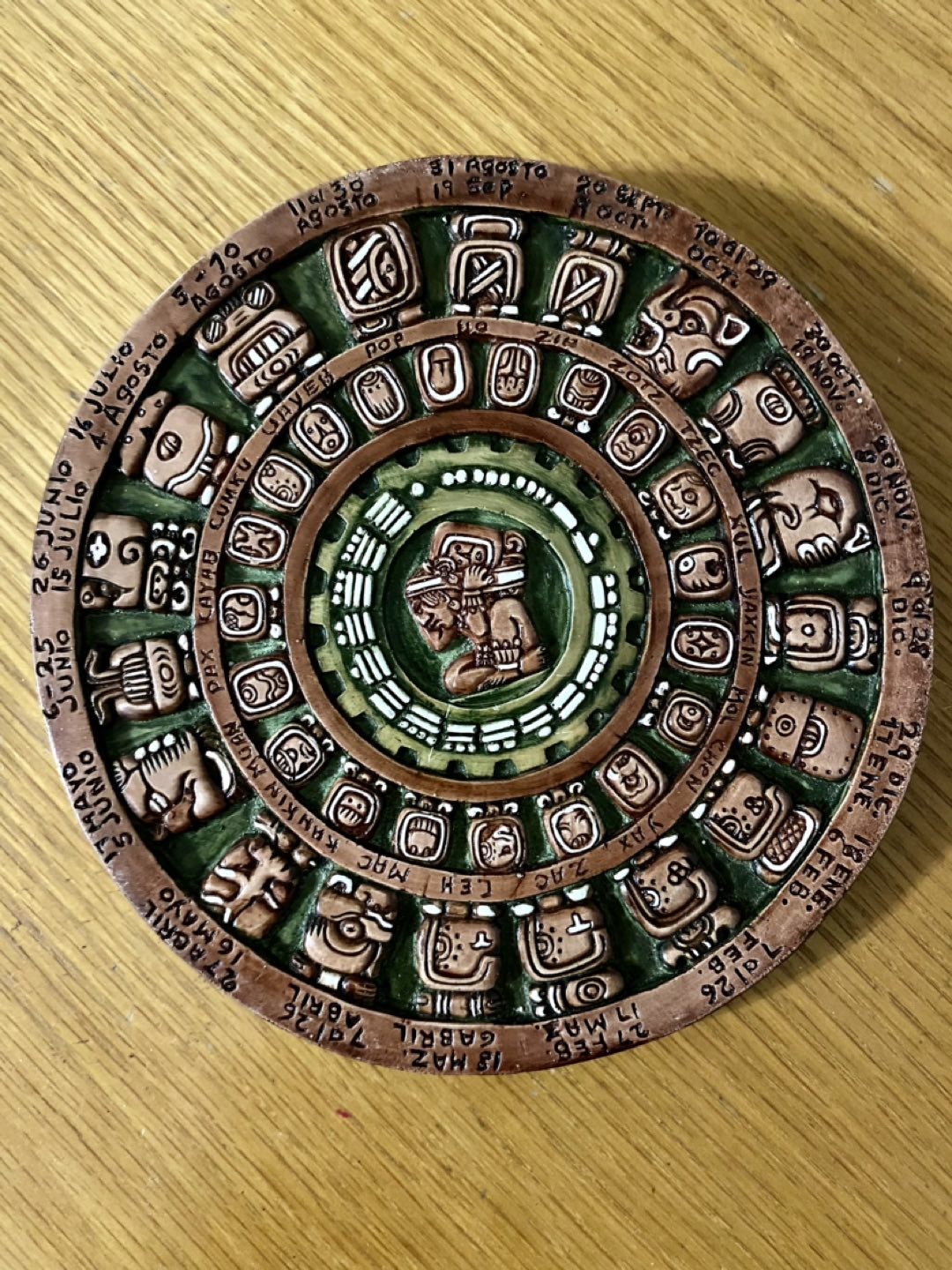 Mayan calendar (wall art)
