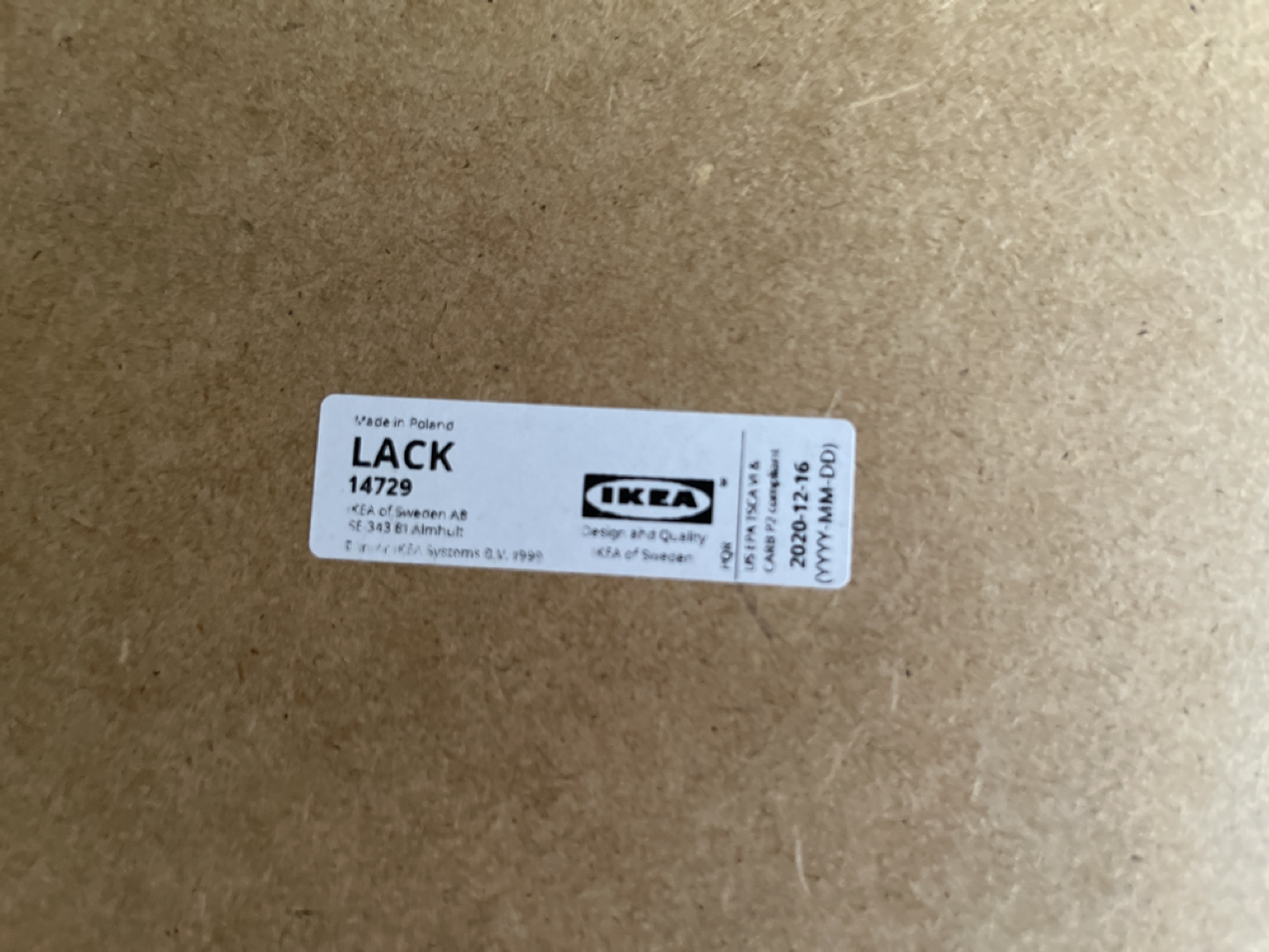 Ikea Lack side table - photo 3