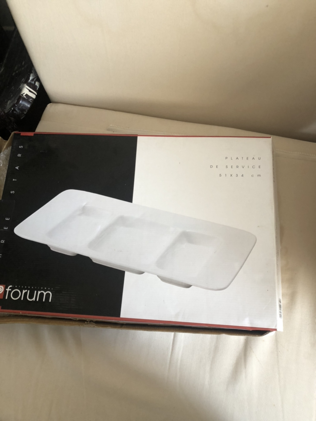 Forum serving tray. 51 by 34 cm