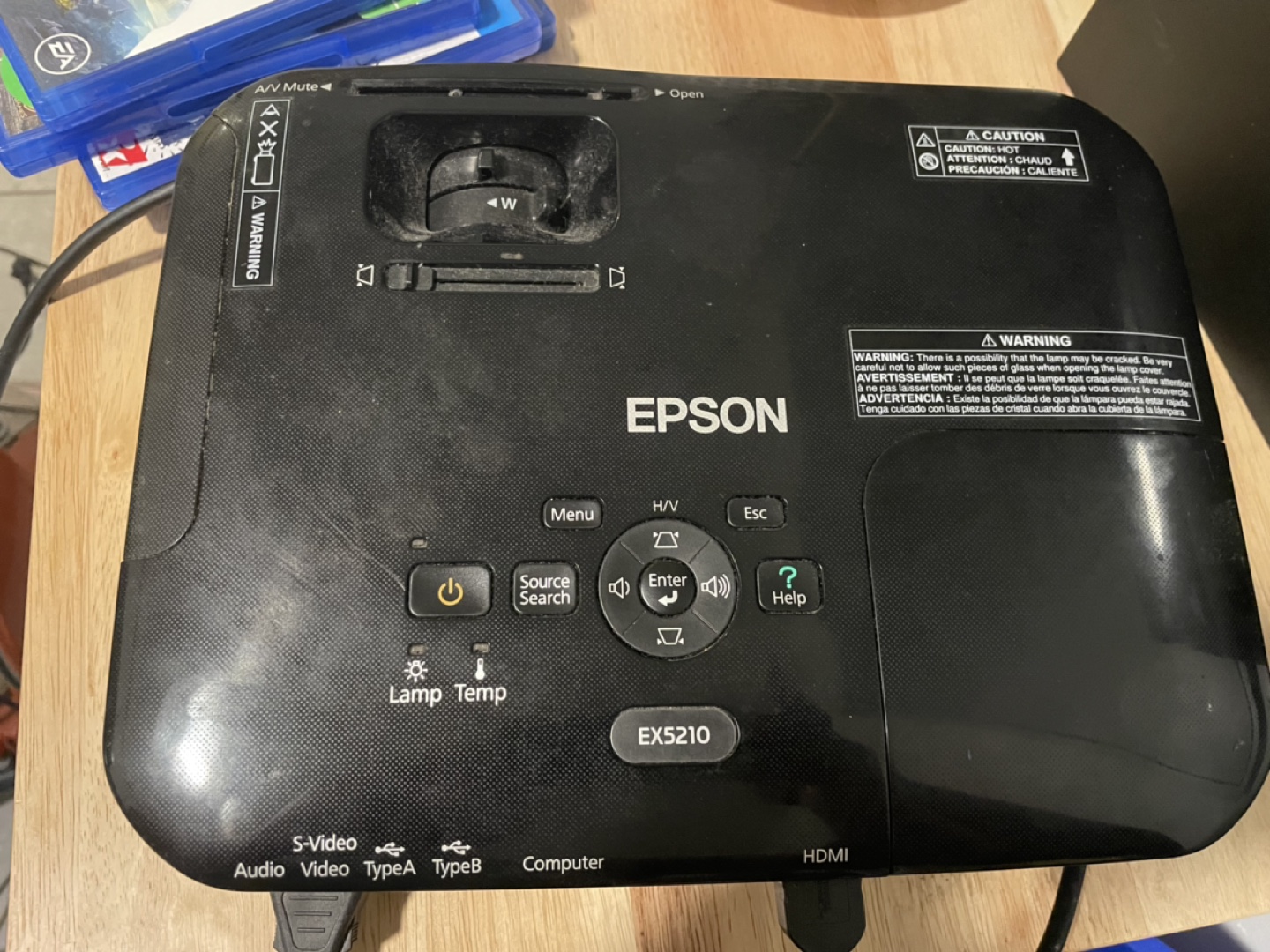 Epson ex5210 projector LCD 1080p HDMI - photo 2
