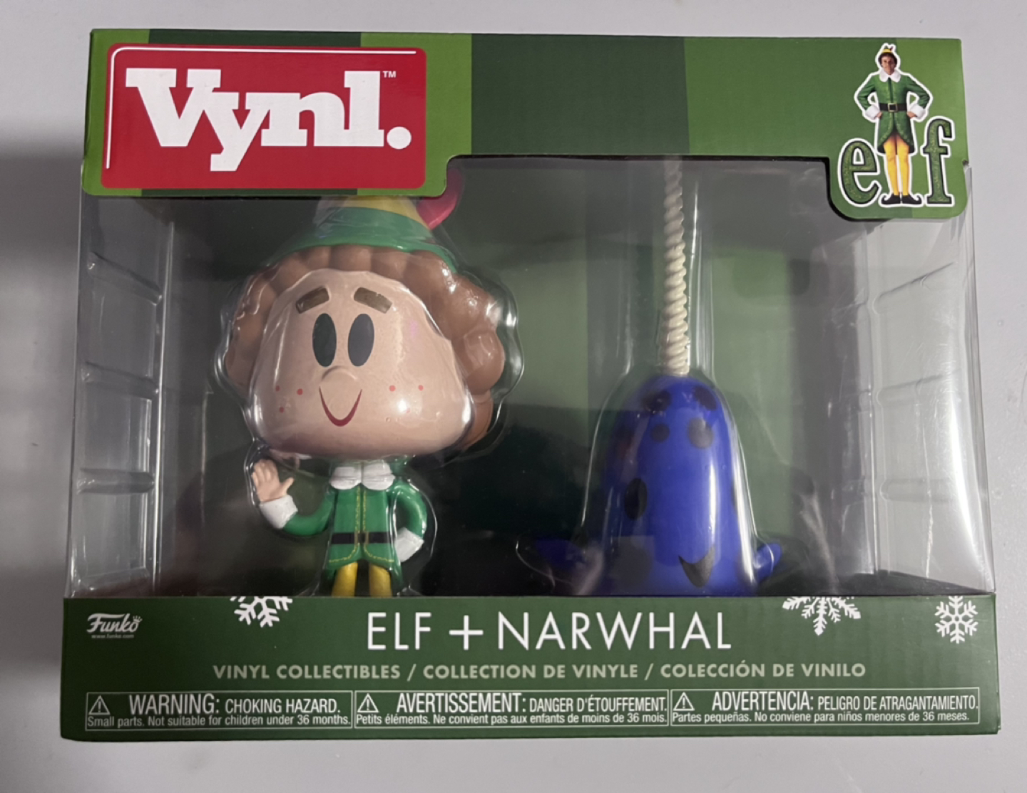 Funko pop 2 pack Elf and Narwhal thumbnail
