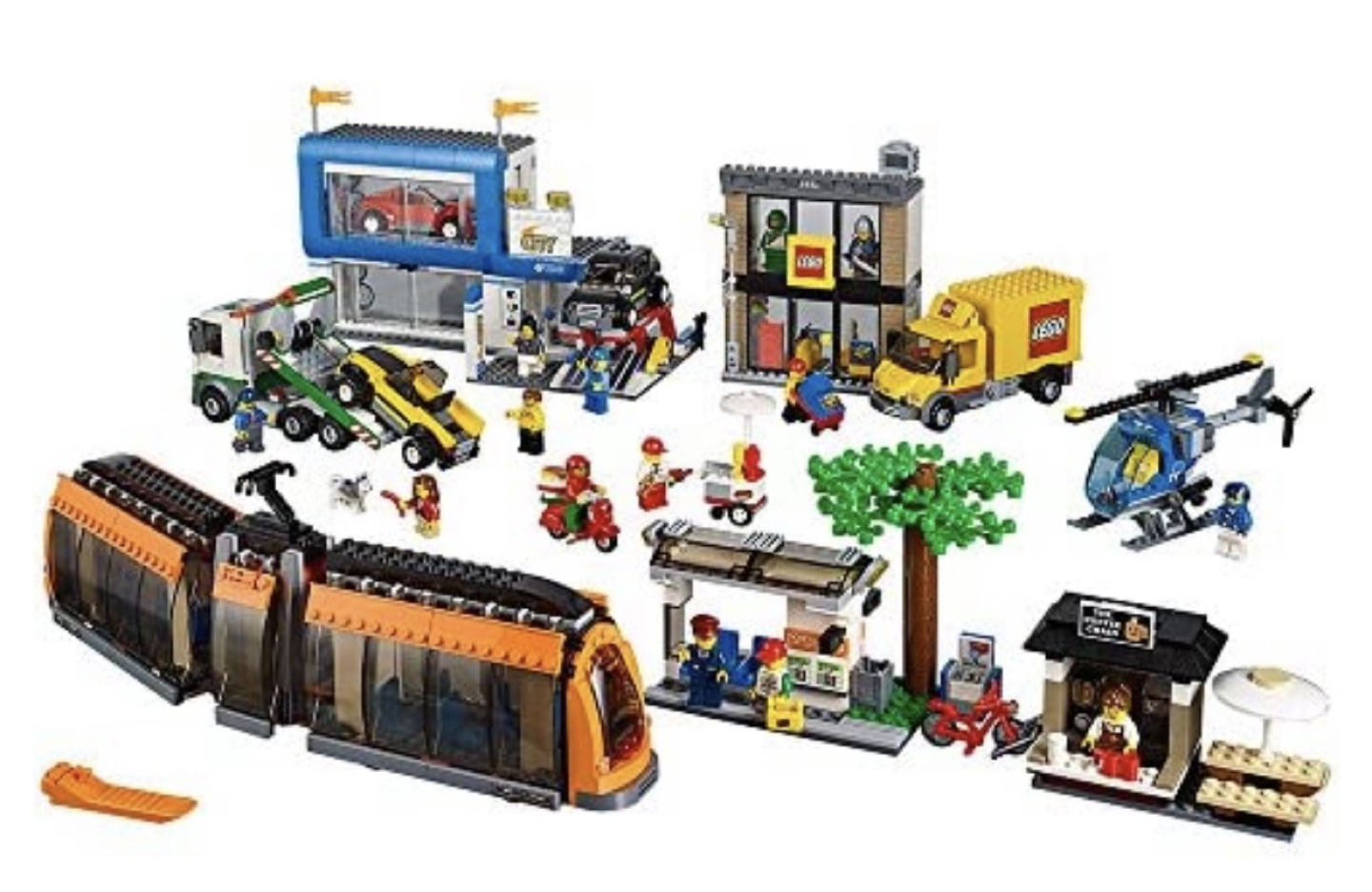 LEGO city 60097 Large number of pieces, 1683 pieces image indicator(2)